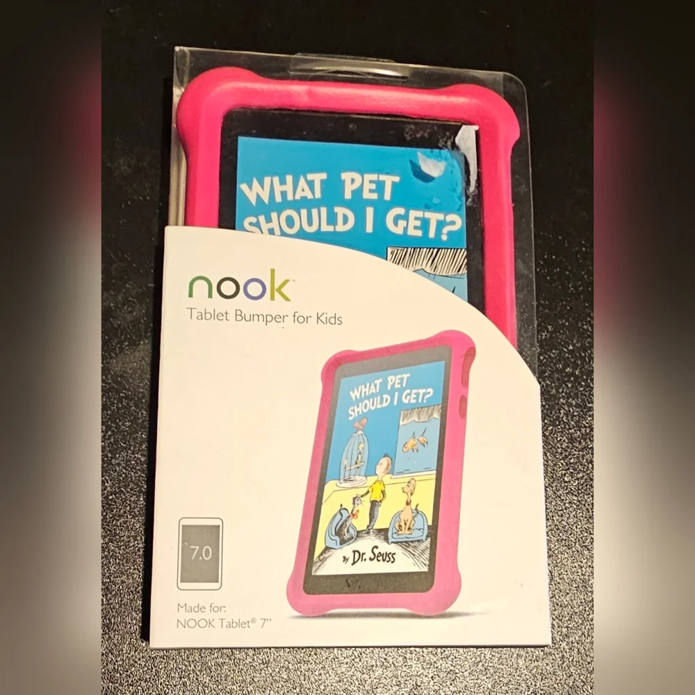 Nook Tablet‎ Bumper - Pink, Orange or Green